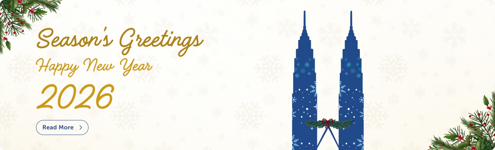 Season’s Greetings and New Year E-greeting Card 2025